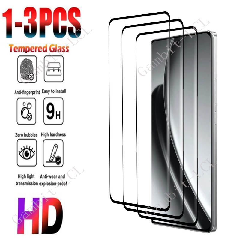 Realme Gt 6 - 1-3 SZT. Zakrzywione Szkło Hartowane 3D