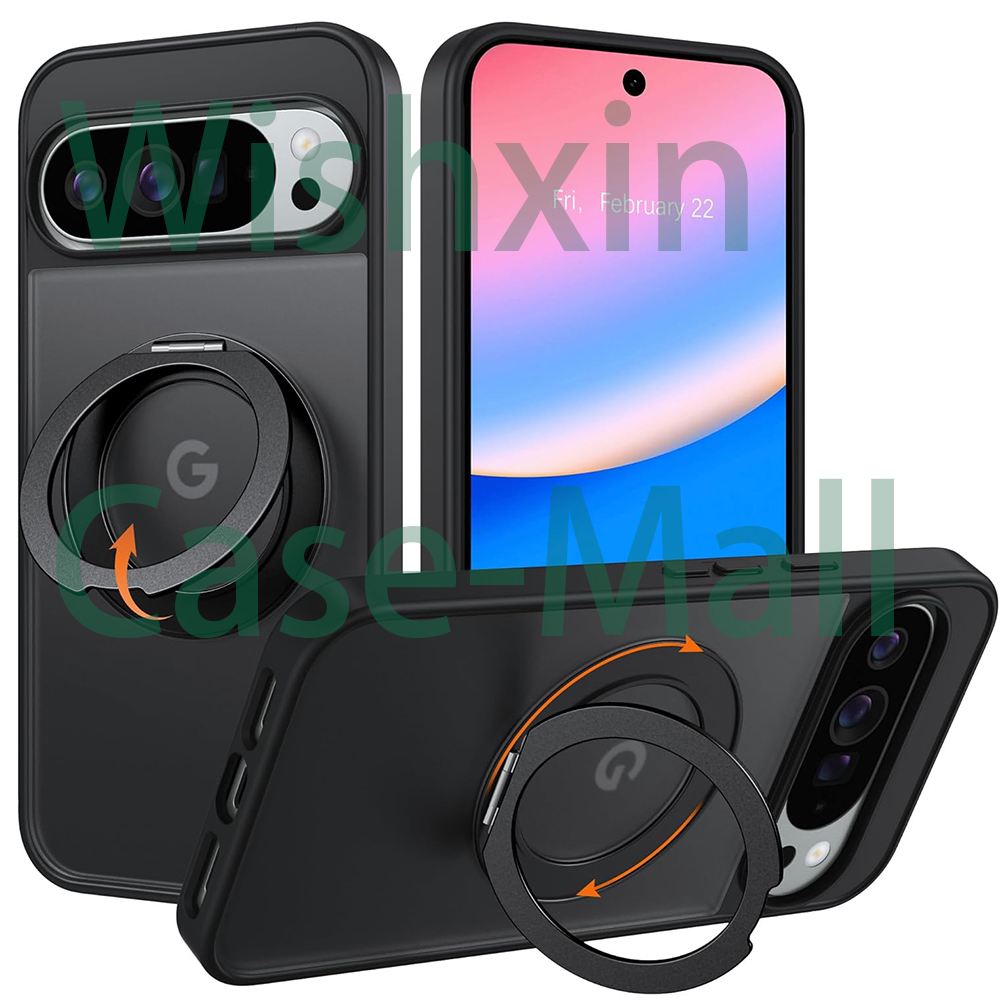 Google Pixel 9 - 360 ° Obrotowy uchwyt na pierścień,