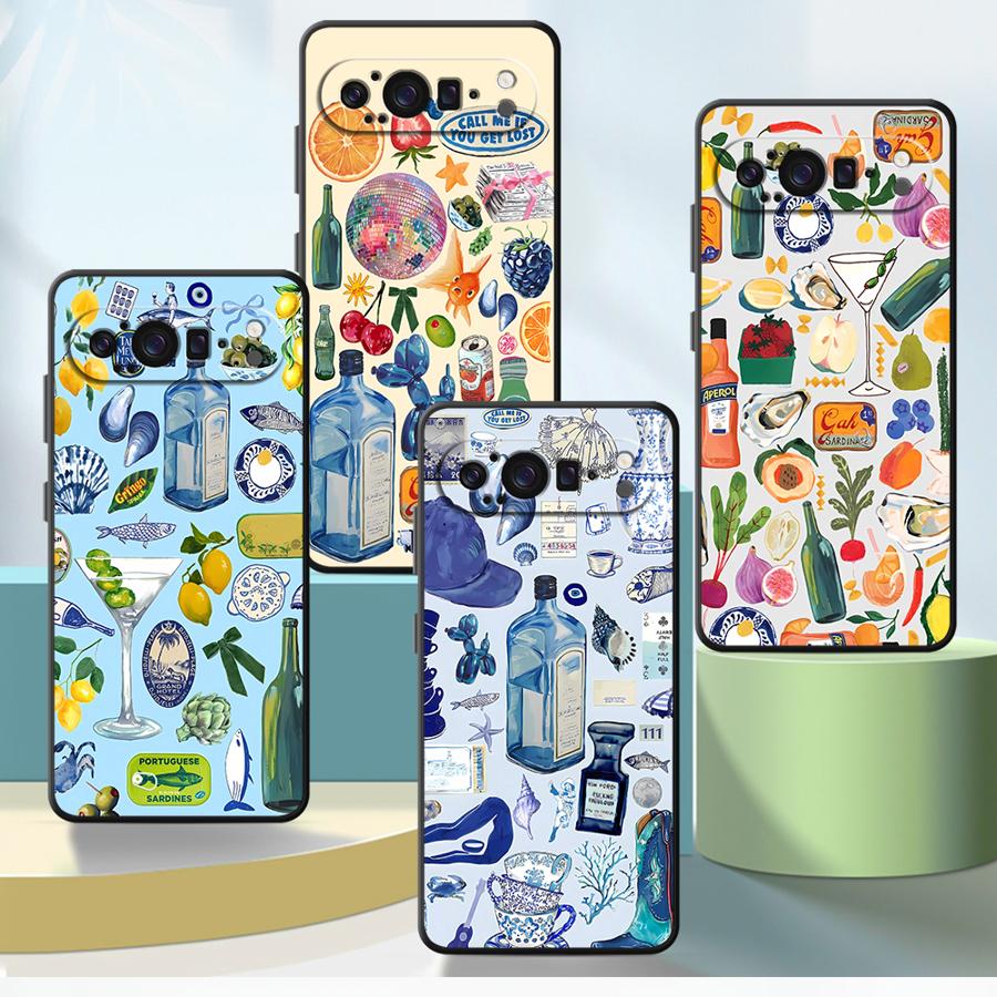 Google Pixel 8A - Etui na telefon z motywem plaży