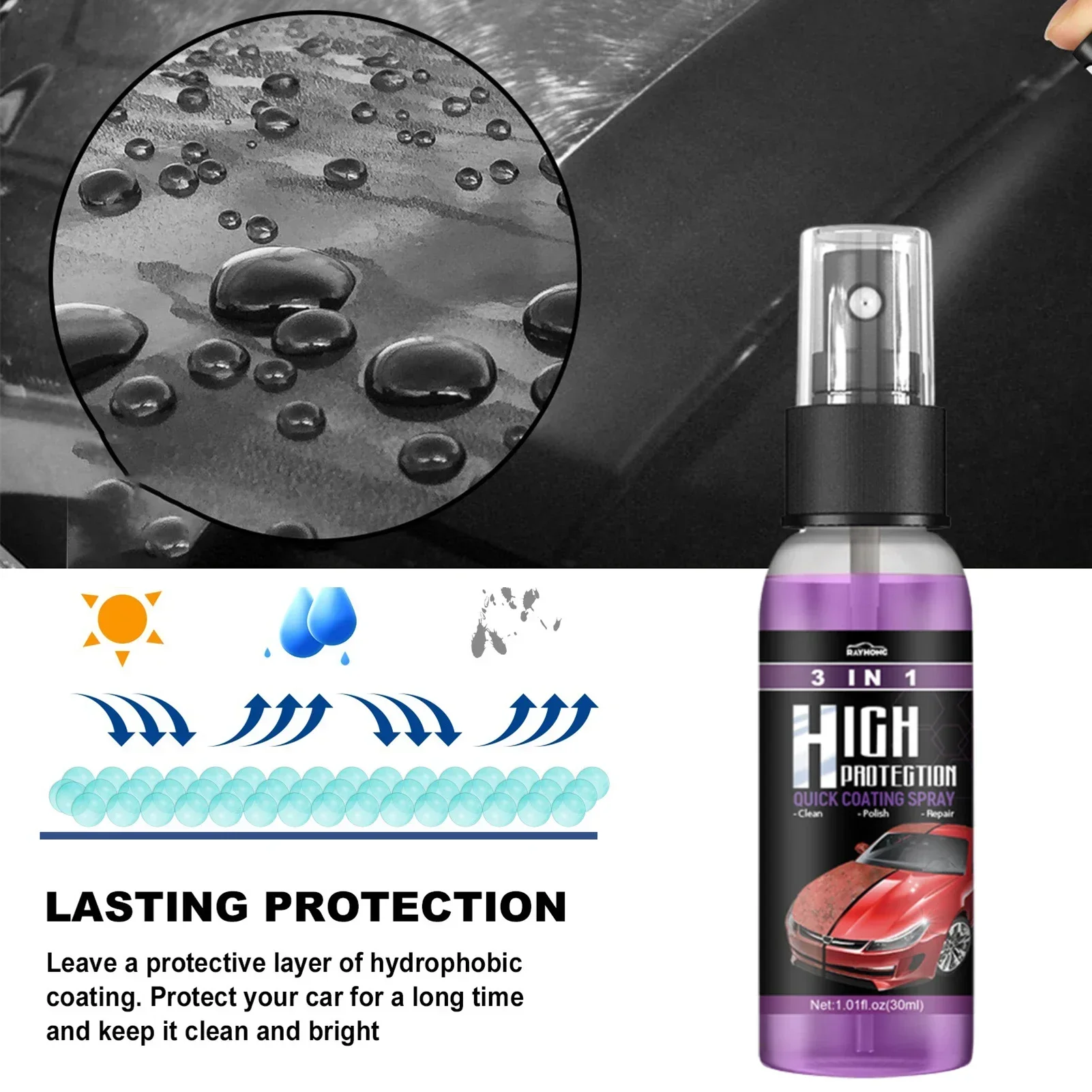 3 w 1 Ceramiczny Nano Powłoka  – Nano Liquid Coating recenzja i cena